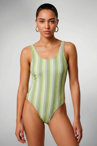 Maillot 1 pièce Daria - Vert olive