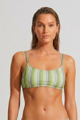 Haut de maillot Nadia - Vert olive