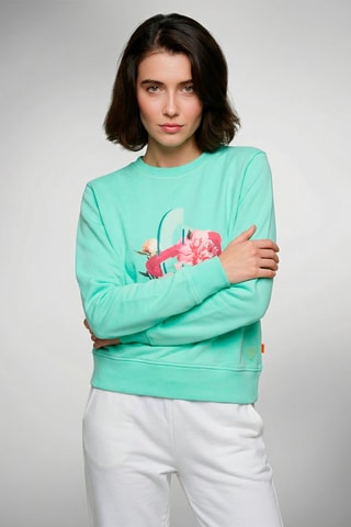 Pull Ellaprint - Vert d’eau