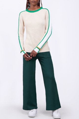 Pull en laine Aglae - Ecru