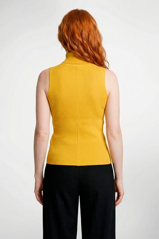 Pull sans manches Elora - Jaune