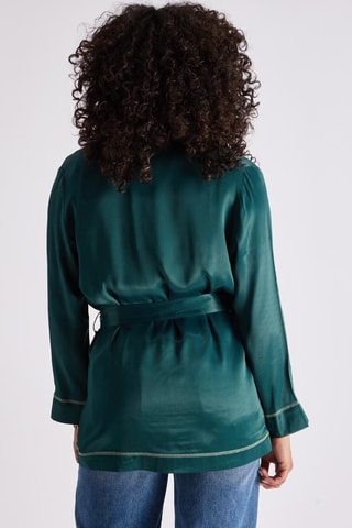 Kimono Milena - Vert émeraude