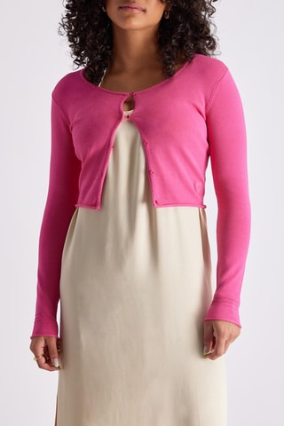 Gilet court Roxanne - Rose