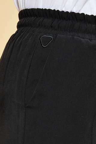 Pantalon 7/8 taille haute Samia - Noir