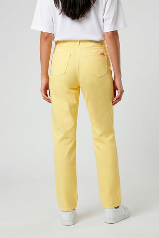 Pantalon taille haute Sandra - Jaune