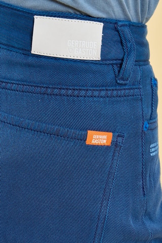 Jean 7/8 taille haute Paula - Bleu
