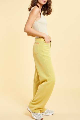 Jean taille haute Lea - Jaune