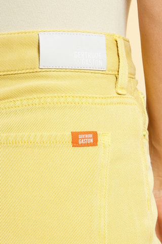 Jean taille haute Lea - Jaune