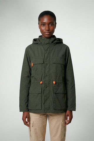 Parka à capuche mixte Leandre - Kaki