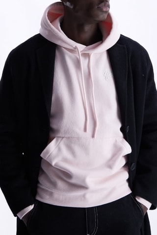 Manteau en laine mixte Aura - Noir