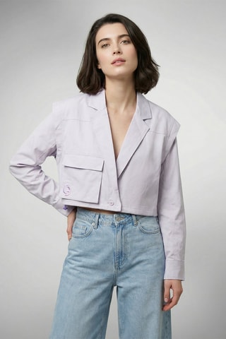 Veste courte Janis - Mauve