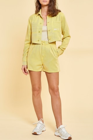 Veste en jean Nathalie - Jaune