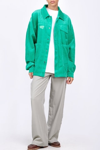 Veste en velours mixte Aliocha - Vert