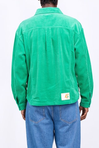 Veste en velours mixte Aliocha - Vert
