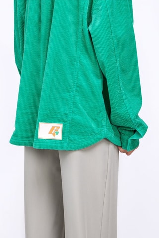 Veste en velours mixte Aliocha - Vert