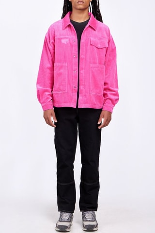 Veste en velours mixte Aliocha - Fuchsia