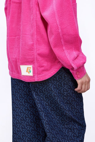 Veste en velours mixte Aliocha - Fuchsia