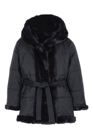 Veste réversible à capuche Little Fortunee - Noir