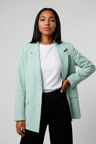 Chaqueta Chloe - Verde agua