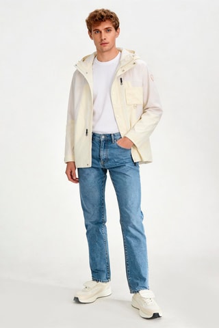 Parka à capuche mixte Dimitri - Beige