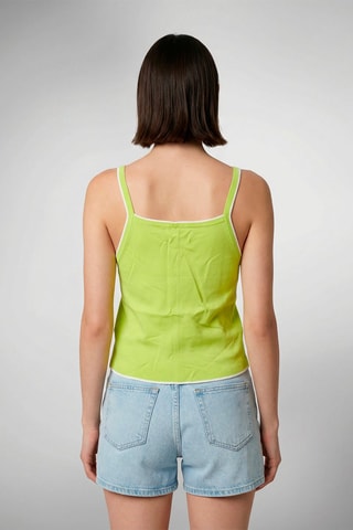 Top Elisabeth - Vert citron