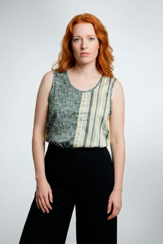 Top Ines - Vert