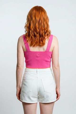 Crop top Danae - Fuchsia