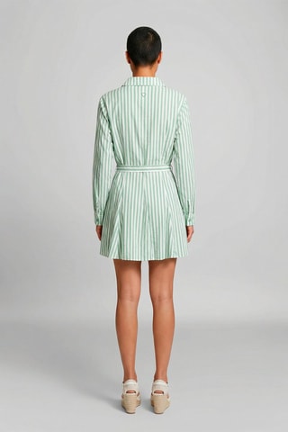 Vestido camisero Christine - Verde agua
