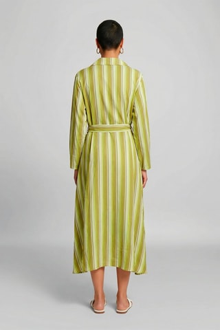 Robe chemise Helene - Vert olive
