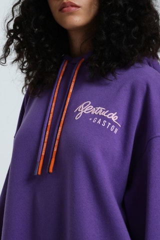 Vestido sudadera Safia - Violeta