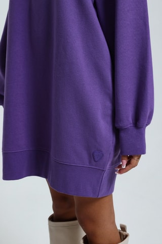 Vestido sudadera Safia - Violeta