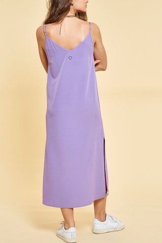 Vestido recto Maya - Malva