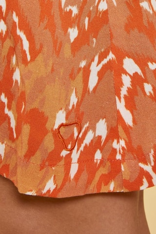 Robe portefeuille Lena - Orange