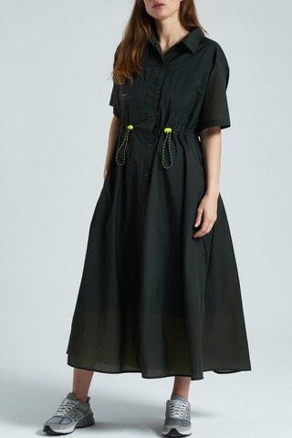 Vestido camisero Berthe - Caqui