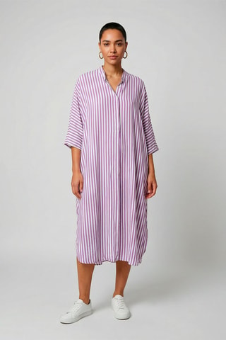 Robe chemise Camille - Violet