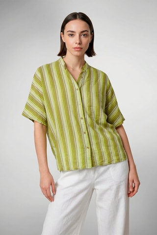 Chemisier Celine - Vert olive