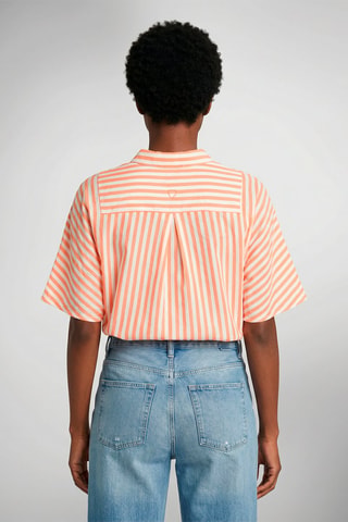 Camisa Celine - Salmón
