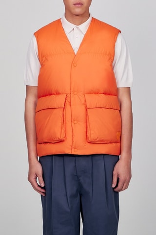 Doudoune sans manches mixte Joseph - Orange