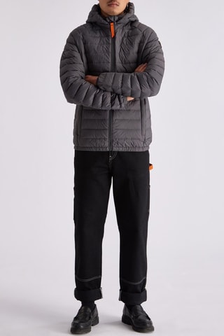 Doudoune à capuche Jacques - Anthracite