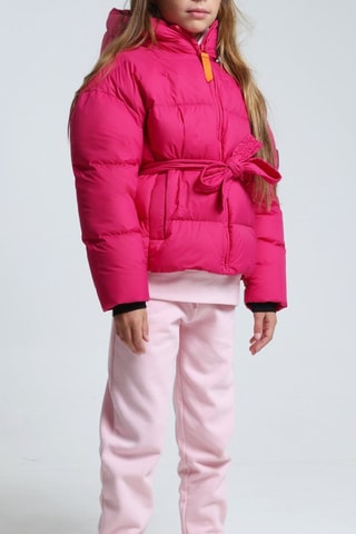 Doudoune à capuche Little Mika - Fuchsia