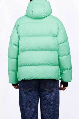 Doudoune à capuche mixte Mika - Vert clair