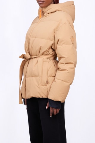 Doudoune à capuche mixte Mika Wide - Beige