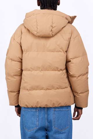 Doudoune à capuche mixte Mika Wide - Beige