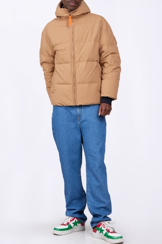 Doudoune à capuche mixte Mika Wide - Beige