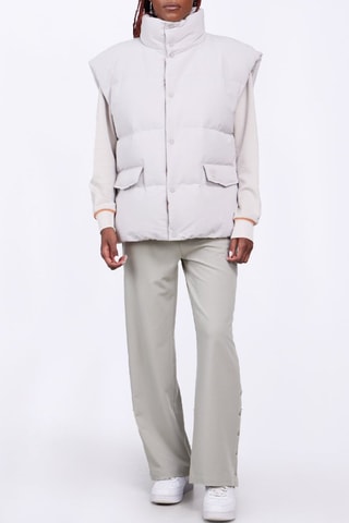 Doudoune sans manches mixte Cali - Gris clair
