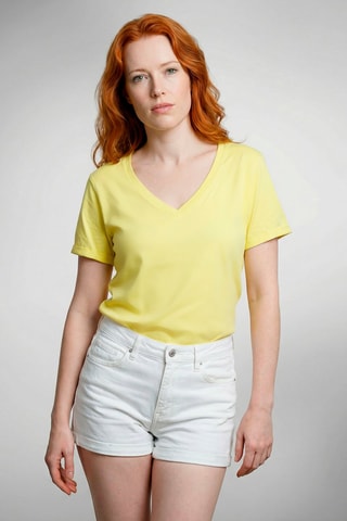 T-shirt Andrea - Jaune