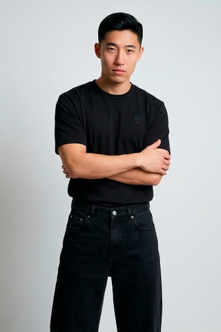 T-shirt Leonce - Noir