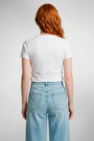 T-shirt mixte Brad - Blanc