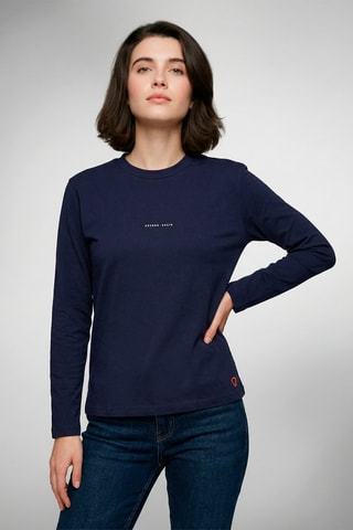 T-shirt Pauline - Bleu nuit