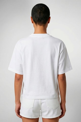 T-shirt Suzon - Beige et blanc